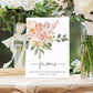 Cambridge Floral Multi | Printable Favours Sign Template