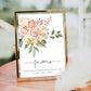 Cambridge Floral Multi | Printable Favours Sign Template