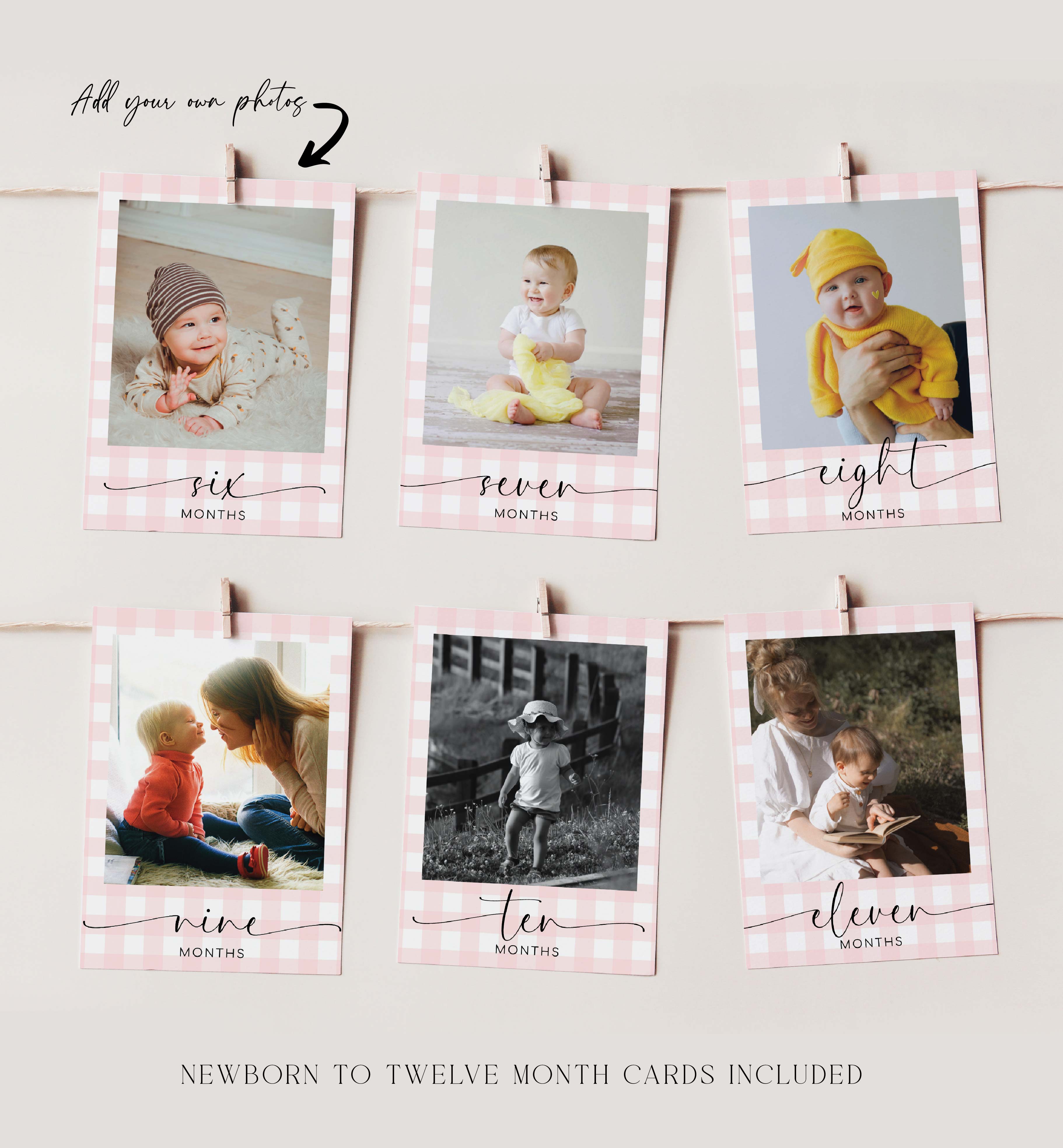 My Timeline Sign Photo Timeline and Milestone Signs – Black Bow Studio