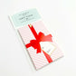 Present Bow Red Pink | Set of 10 Gift Tags