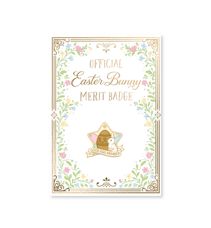 Good Egg Member Easter Merit Badge Enamel Pin