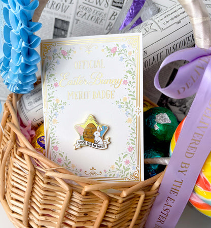 Good Egg Member Easter Merit Badge Enamel Pin