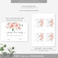Darcy Floral Pink | Printable Guess How Many Game Sign and Card Template