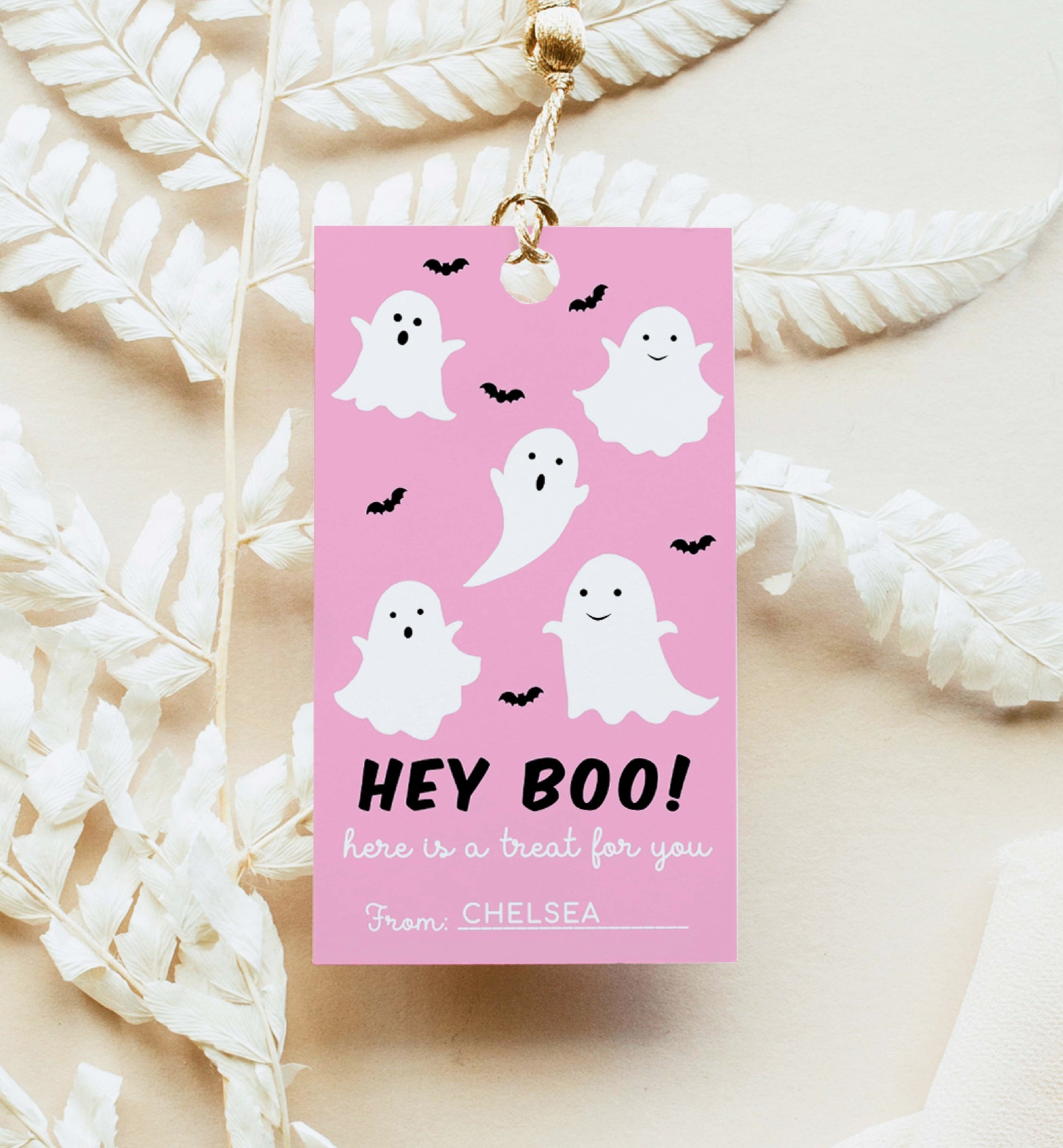 Halloween Favor Tags, Costume Party Trick Or Treat Printable Favor Tag, Halloween Birthday Party, Friendly Ghost Costume Party Favour Tag