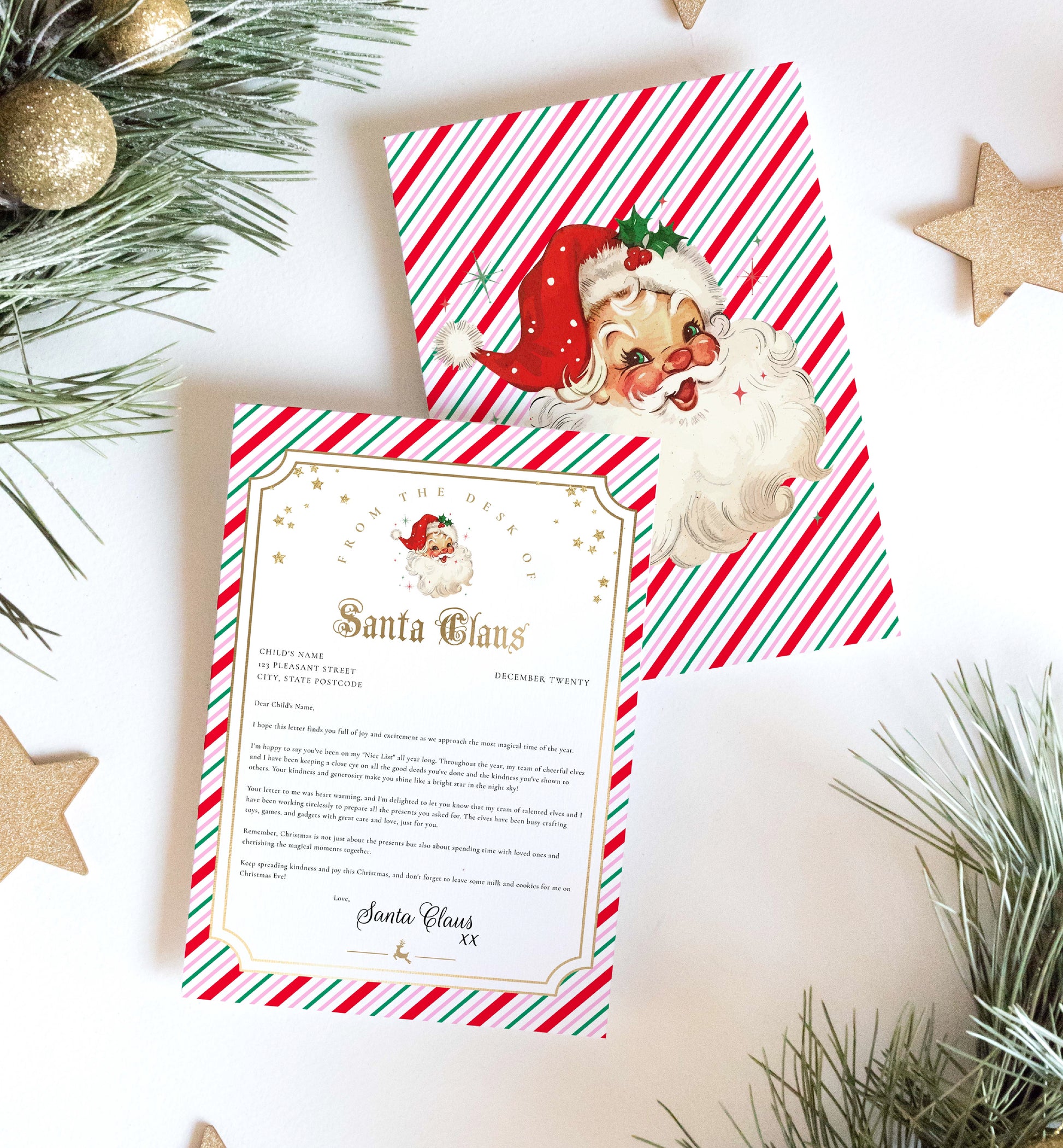 Santa's Workshop Pink Multi | Printable Christmas Santa Letter and Nic – Black Bow Studio santa-s-workshop-pink-multi-printable-christmas-santa-letter-and-nic-black-bow-studio