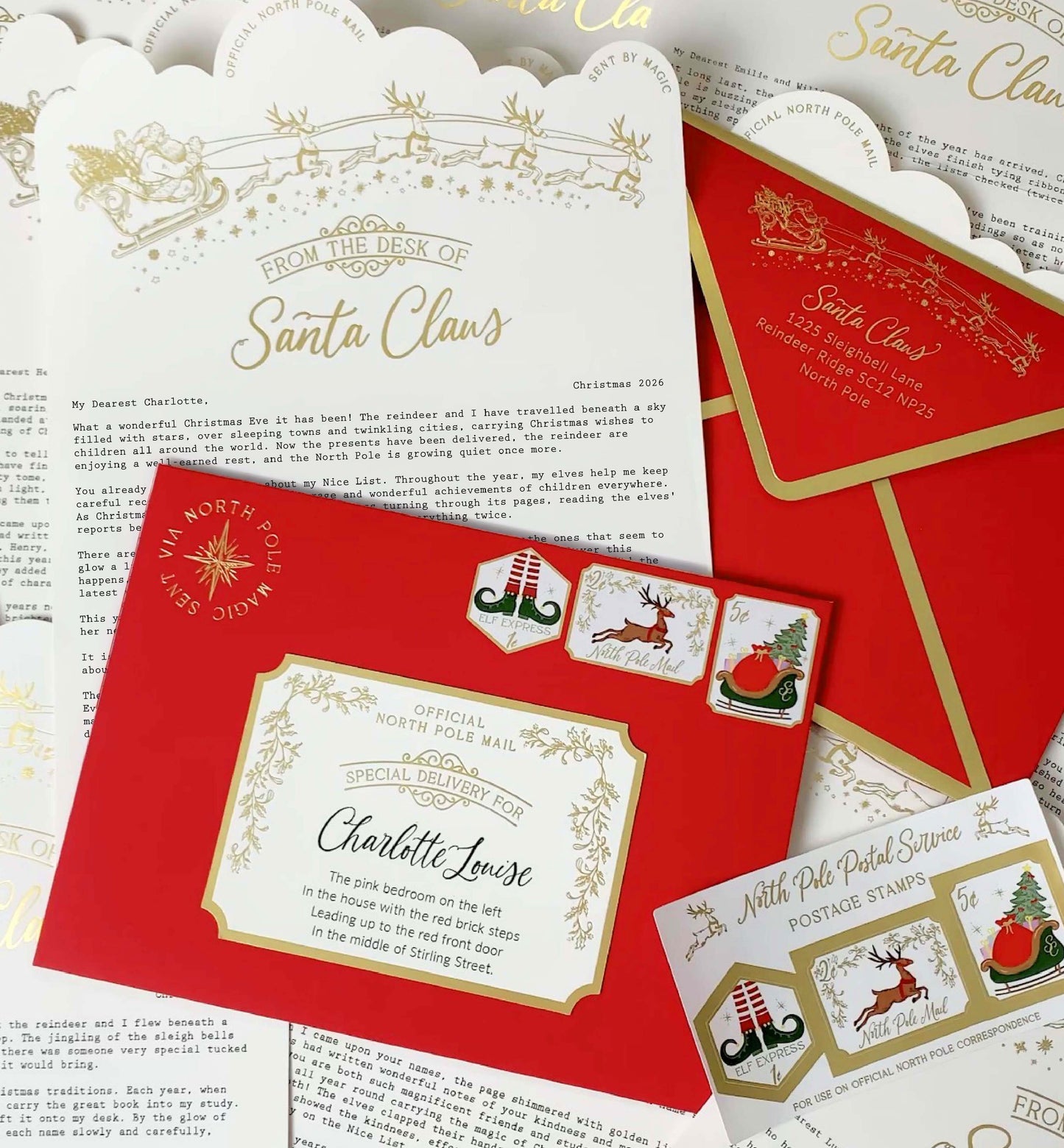 Personalised Letter From Santa Claus
