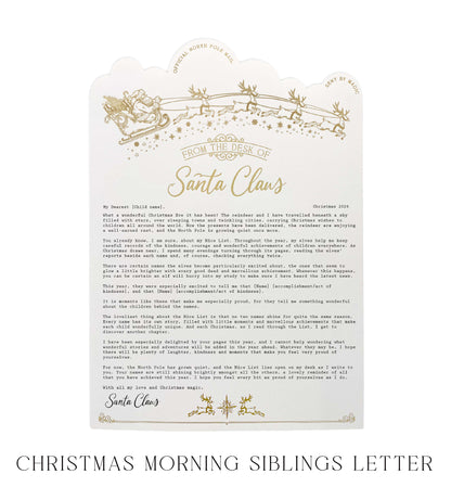 Personalised Letter From Santa Claus