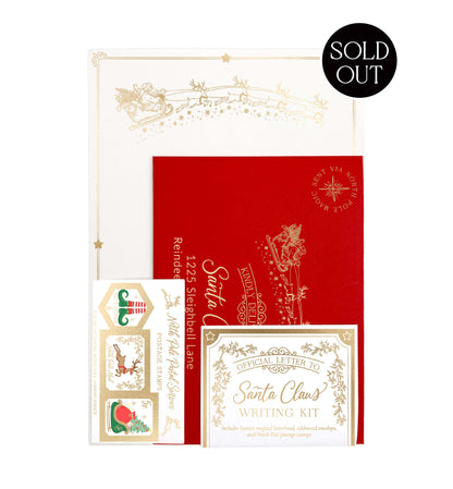 Letter To Santa Claus Writing Kit