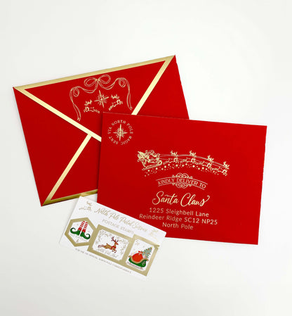 Letter To Santa Claus Writing Kit