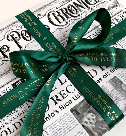 Ribbon | 3m Made In Santa's Workshop Christmas Satin Ribbon