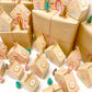 Ready To Assemble Gingerbread House Christmas Advent Calendar Kit, Fill Your Own Christmas Advent Boxes, Christmas Craft Village Advent Kit