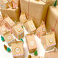 Ready To Assemble Gingerbread House Christmas Advent Calendar Kit, Fill Your Own Christmas Advent Boxes, Christmas Craft Village Advent Kit