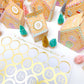 Ready To Assemble Gingerbread House Christmas Advent Calendar Kit, Fill Your Own Christmas Advent Boxes, Christmas Craft Village Advent Kit