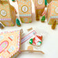 Ready To Assemble Gingerbread House Christmas Advent Calendar Kit, Fill Your Own Christmas Advent Boxes, Christmas Craft Village Advent Kit
