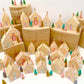 Ready To Assemble Gingerbread House Christmas Advent Calendar Kit, Fill Your Own Christmas Advent Boxes, Christmas Craft Village Advent Kit
