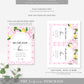 The Med Arch Pink Lemons | Printable Mimosa Bar Sign and Juice Tags Template