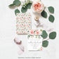 Blush Floral Mother's Day Brunch Invitation Editable Template, DIY Printable Mother's Day Lunch Invitation, Darcy Floral