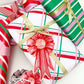 Set of 6 Nice List Member Rosette Christmas Gift Tags, Christmas Wrapping Official Nice List Member Rosette Tags, Christmas Swing Tag