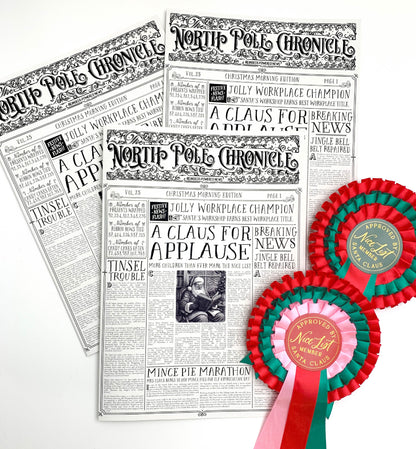 Christmas Newspaper Activity Booklet