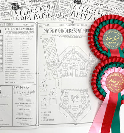 Christmas Newspaper Activity Booklet