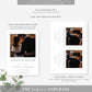 Ellesmere White | Printable Photo Save The Date Postcard Template