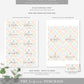 Gingham Multi | Printable Place Cards Template