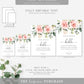 Darcy Floral Pink | Printable Bible Guestbook Sign Template