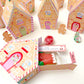 DIY Fill Your Own Gingerbread House Christmas Advent Calendar Template, Printable Christmas Advent Boxes, Christmas Craft Village Advent