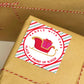 Printable Santa's Workshop Shipping Postal Gift Labels, North Pole Postal Express Shipping Label, Santa Gift Tag, Christmas Address Label