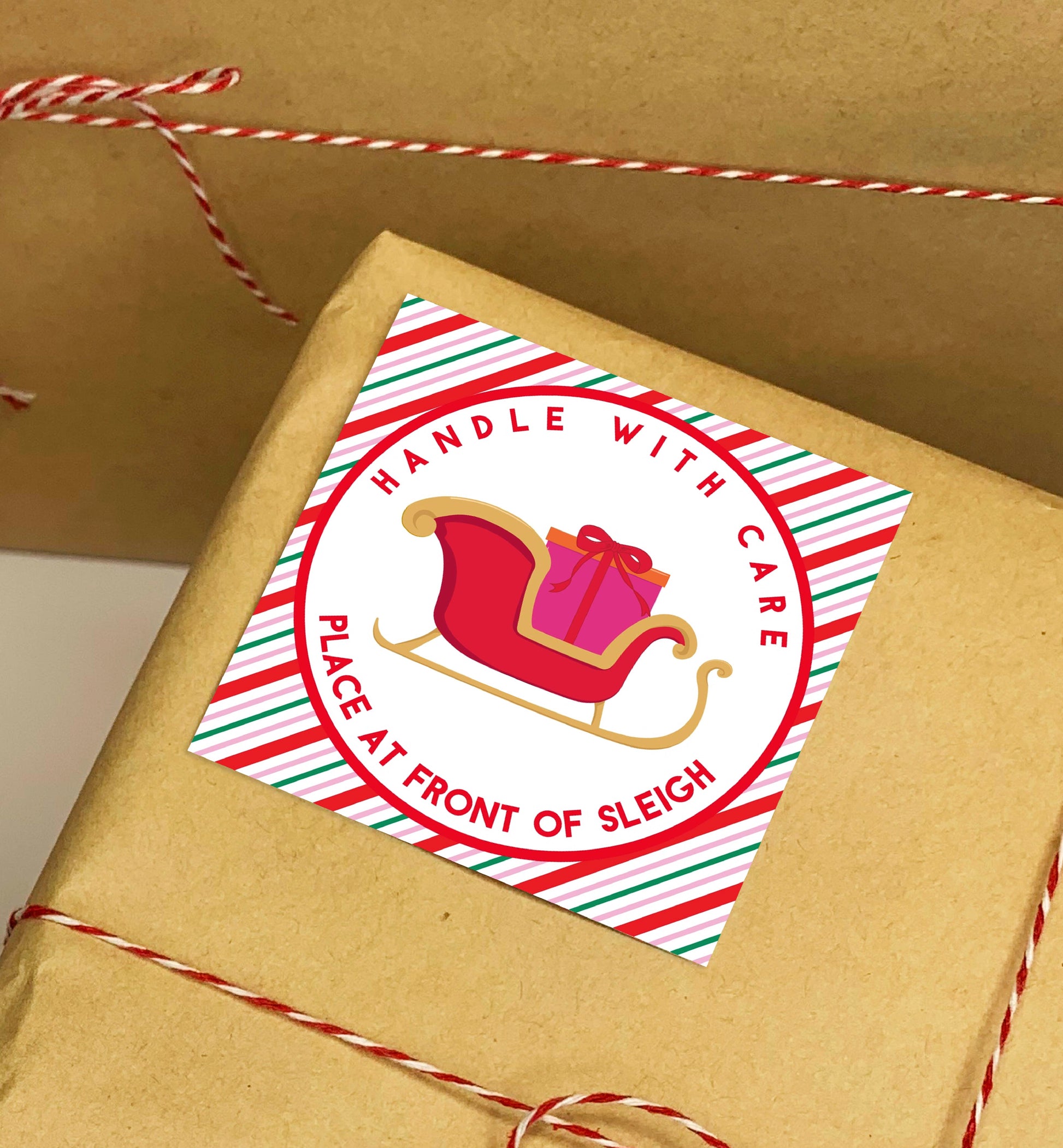 Printable Santa's Workshop Shipping Postal Gift Labels, North Pole Postal Express Shipping Label, Santa Gift Tag, Christmas Address Label