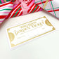 Golden Ticket Gold | Scratch-off Birthday Gift Voucher
