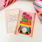 Christmas Pink | Set of 8 Scratch-off Secret Santa Selector Cards