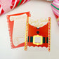 Christmas Red | Set of 8 Scratch-off Secret Santa Selector Cards