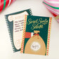 Christmas Green | Set of 8 Scratch-off Secret Santa Selector Cards