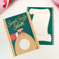 Christmas Green | Set of 8 Scratch-off Secret Santa Selector Cards