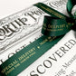 Special Delivery Made In Santa's Workshop Satin Ribbon, Green Gold, 25mm Woven Edge Satin Ribbon, Christmas Decorations Craft & Wrapping