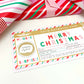 Stripe Multi | Scratch-off Christmas Boarding Pass