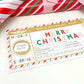 Stripe Multi | Scratch-off Christmas Boarding Pass