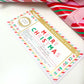 Stripe Multi | Scratch-off Christmas Boarding Pass