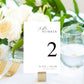 Ellesmere White | Printable Table Numbers Template