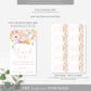 Millie Floral White | Printable Thank You Favour Tags Template