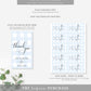 Gingham Blue | Printable Thank You Tag Template