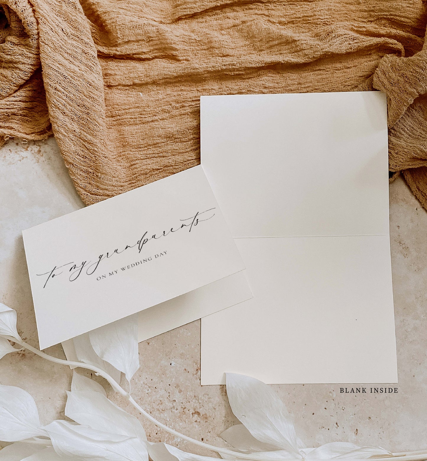 Ellesmere Ivory | To My Grandparents Wedding Day Greeting Card