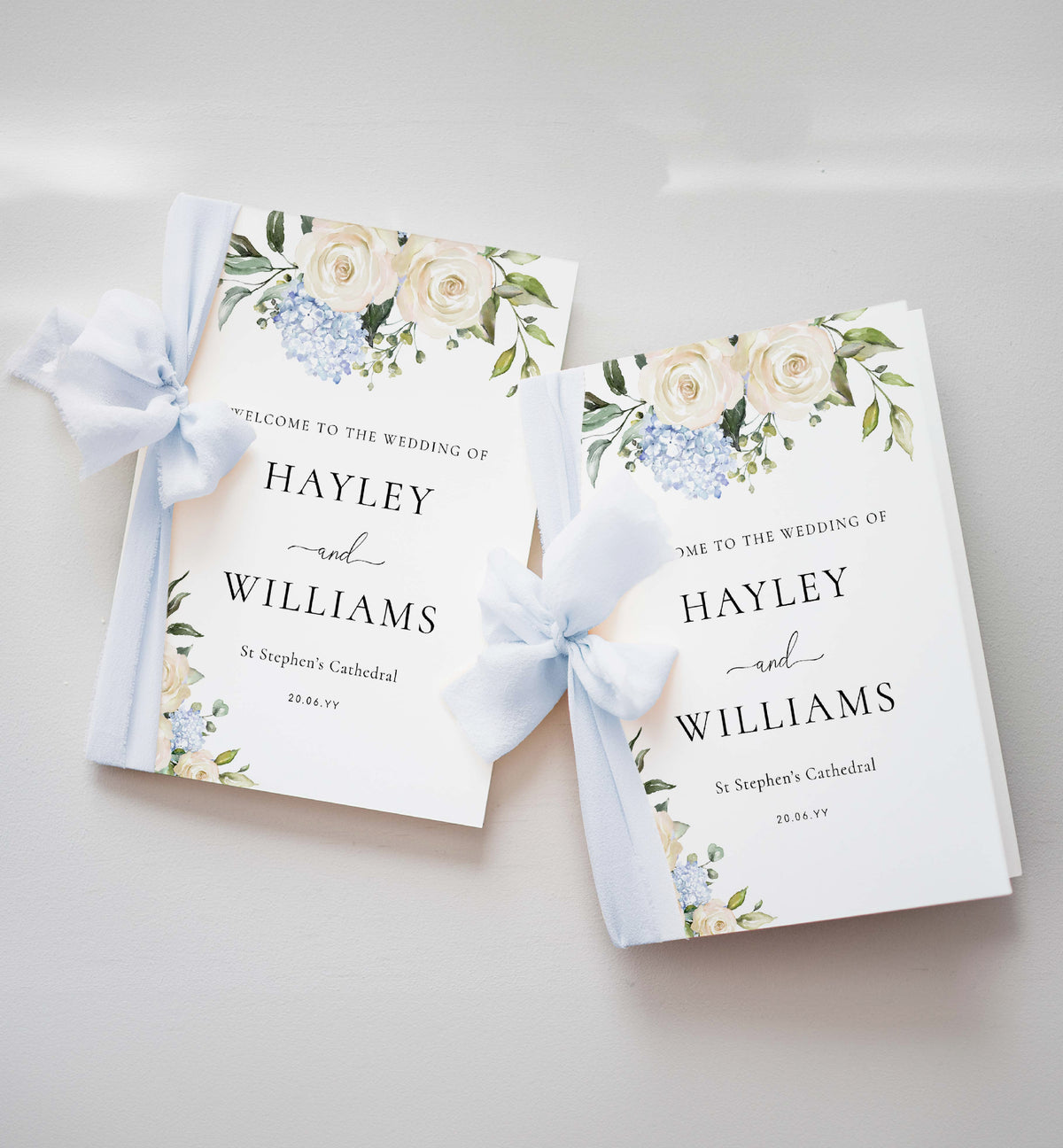 Wedding Program Ribbon Wedding programs with ribbon 60 photos - Astyledwedding.com
