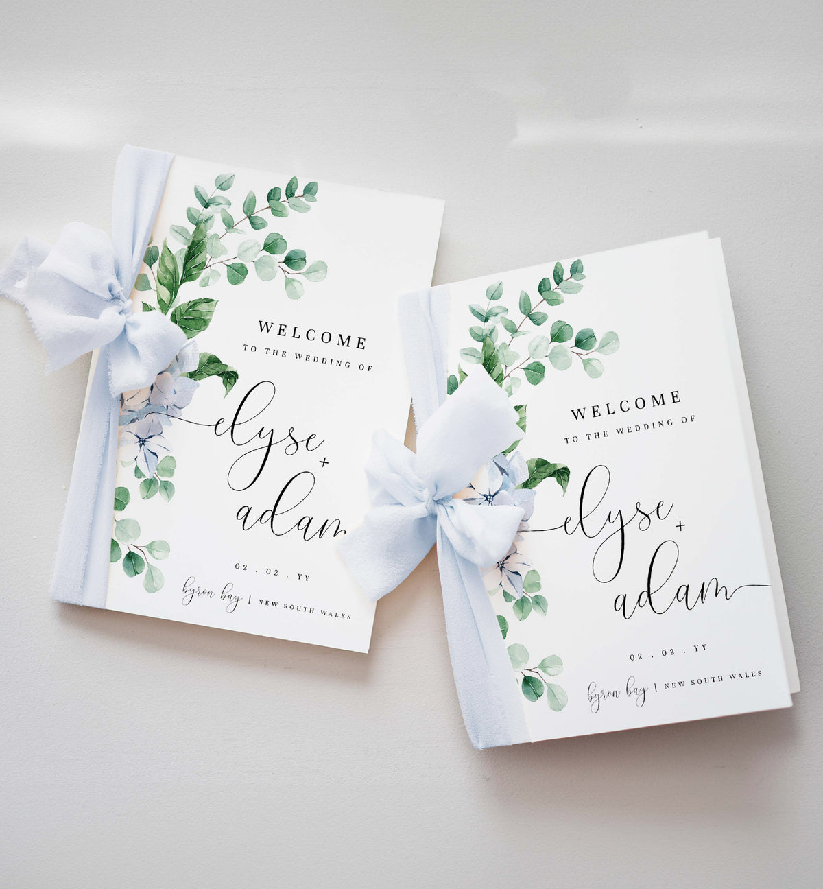 Wedding Program Ribbon Printable Wedding Programs With Ribbon