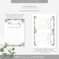 Merriment Christmas | Printable Where Were They Photo Bridal Shower Game Poster Template