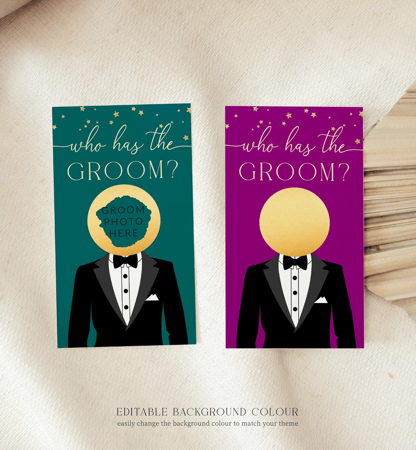 Celebrity Who Has The Groom Printable Bridal Shower Game, Scratch-off Find The Groom Game, Hot Pink Bridal Shower, Couples Shower, Paintly