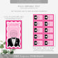 Wave Hot Pink | Printable Who Has The Groom Game Template