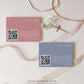 Ellesmere White | Printable QR Wishing Well Card Template