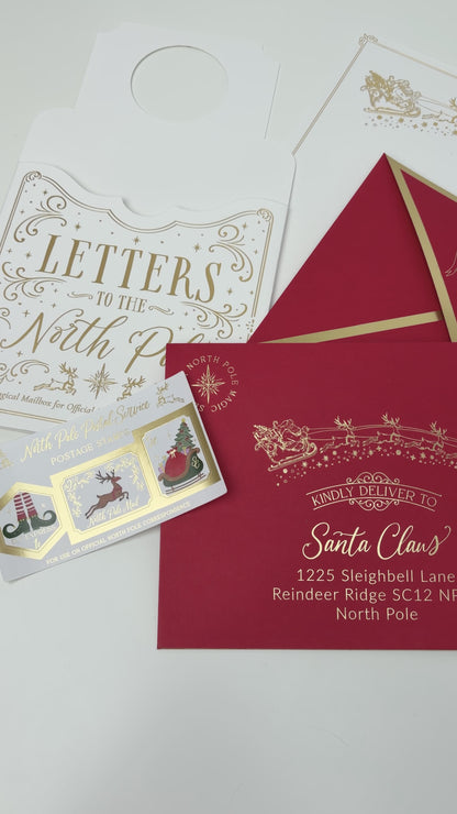 Letter To Santa Claus Writing Kit